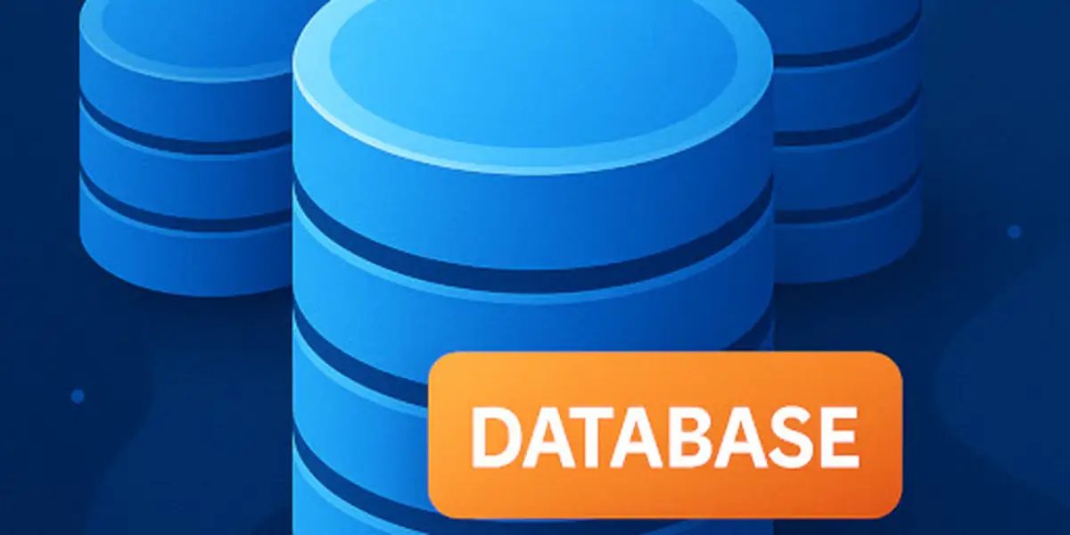 Conceptual storage and database illustration for embedded data persistence.